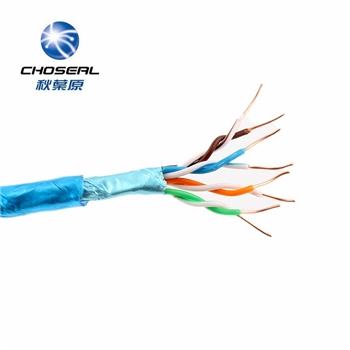 秋叶源 FTP超五类单层屏蔽网络线 高速稳定的网络传输基石